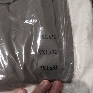 7XL - Big and Tall Harbor Bay dress pants NWT